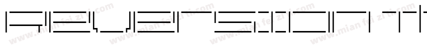 Reversion Thin字体转换